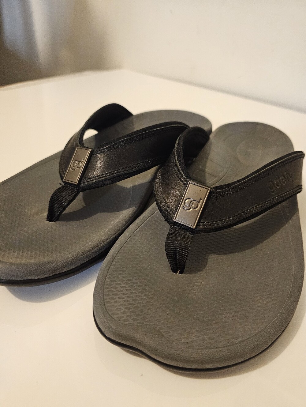Gravity Defyer Men's Sandals with Arch Support Great for Plantar Fasciitis 10.5 - Picture 6 of 9